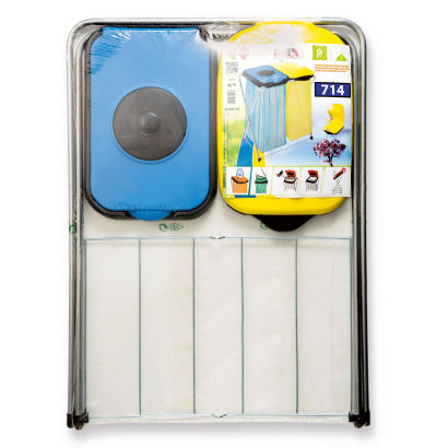 Double porte-sac poubelle