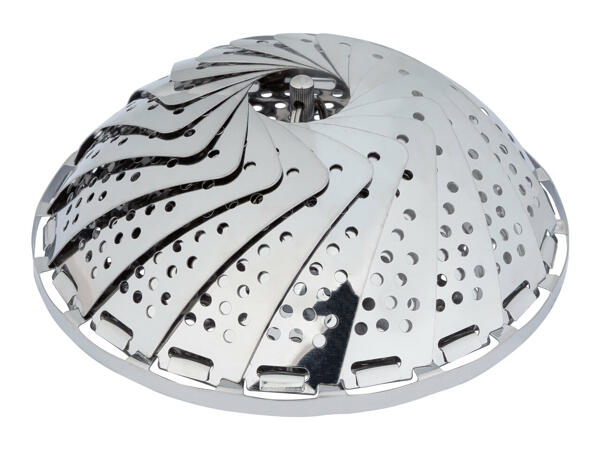 Ernesto Stainless Steel Splatter Guard Set, Steamer Basket or Funnel