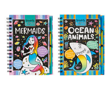 Scratch and Sketch Books