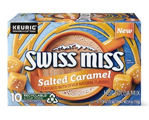 Swiss Miss 
 Milk Chocolate or Salted Caramel K-Cups