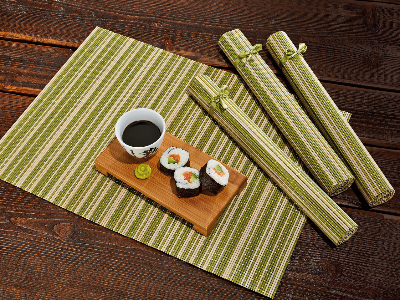 Meradiso Bamboo Placemats or Table Runner1