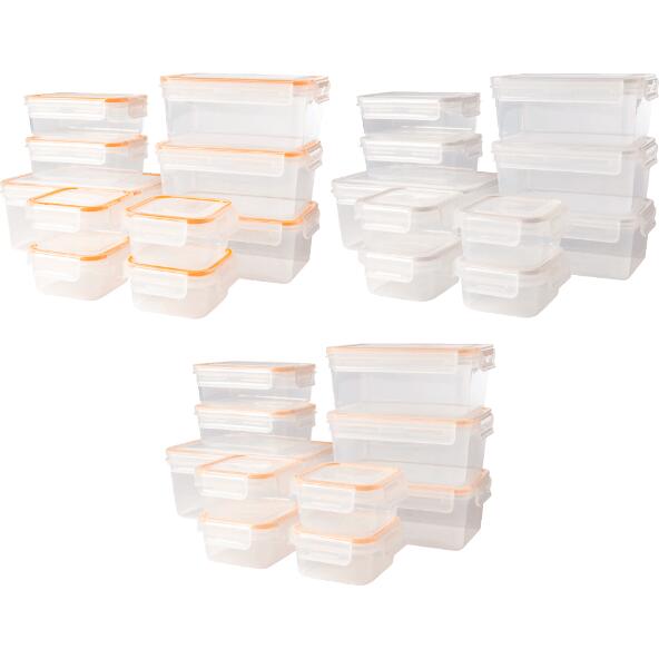 HOME CREATION KITCHEN(R) 				Lot de boîtes de conservation, 10 pcs