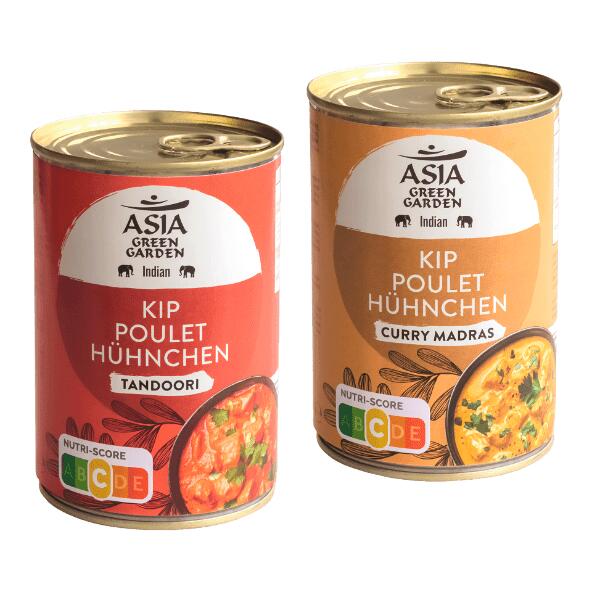 ASIA GREEN GARDEN(R) 				Repas indien