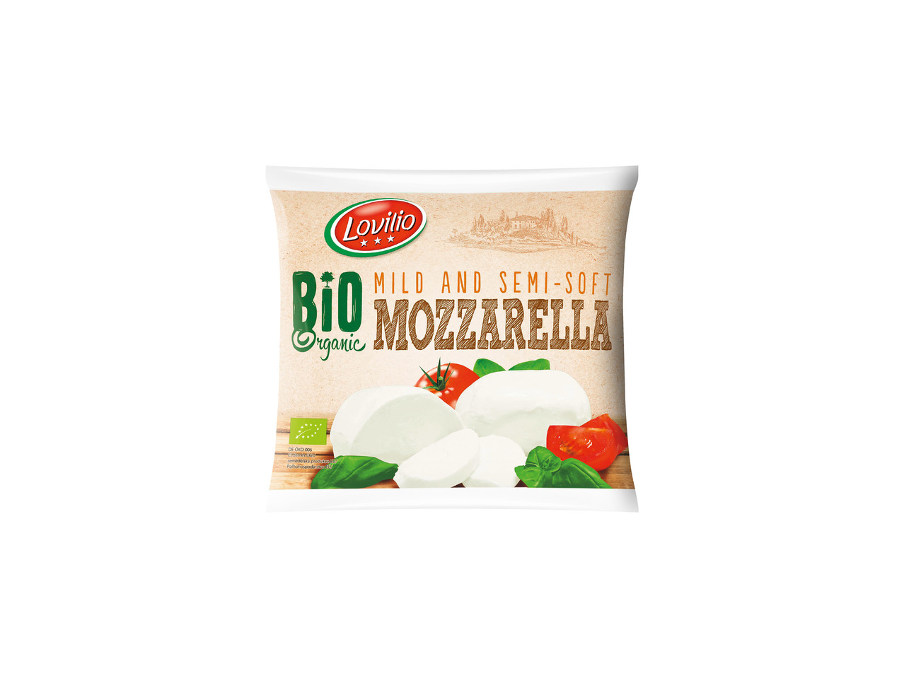 Bio mozzarella