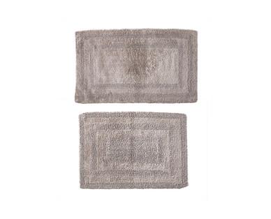 Huntington Home 2 Piece Reversible Bath Rug Set