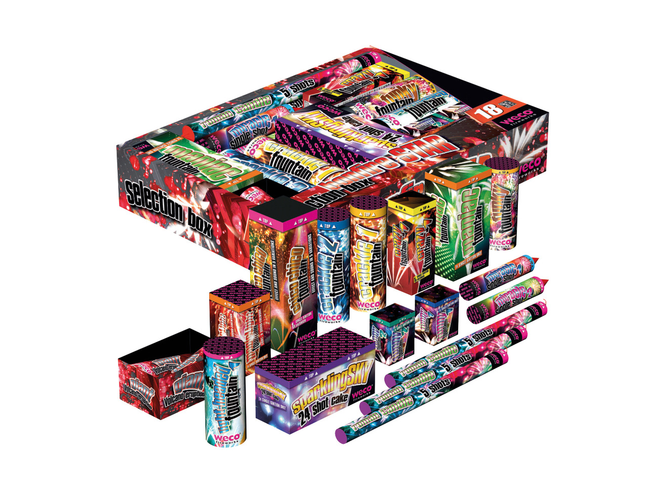 Weco Bonfire Star Selection Box1