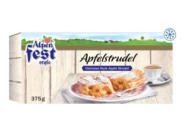 Viennese Style Apple Strudel