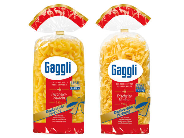 Gaggli Frischei-Nudeln