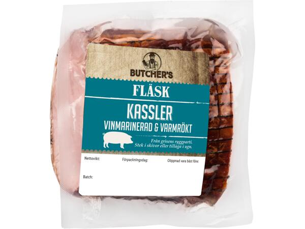 Vinmarinerad kassler