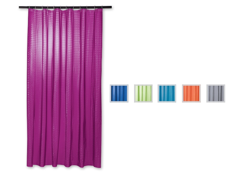 MIOMARE Shower Curtain 180 x 200cm
