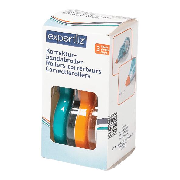 EXPERTIZ(R) Rollers correcteurs, 3 pcs