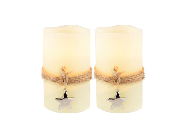 LED Real Wax Candle