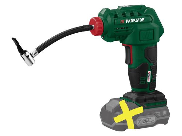 Cordless compressor or air pump