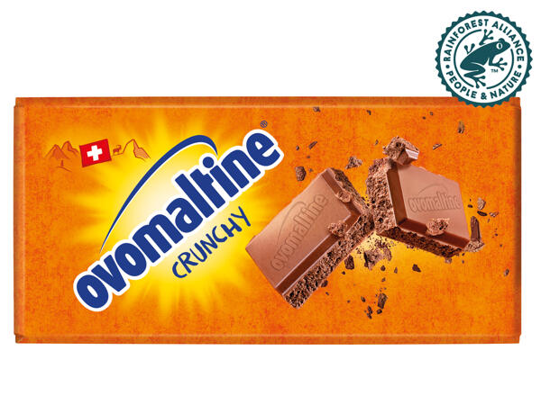 Ovomaltine Milchschokolade Crunchy