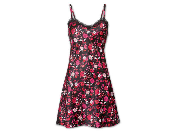 Damen Satin-Nachthemd