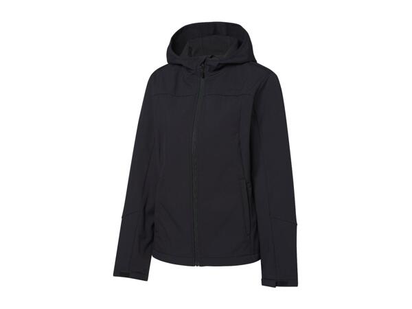 CRIVIT Ladies' Black Thermal Softshell Jacket