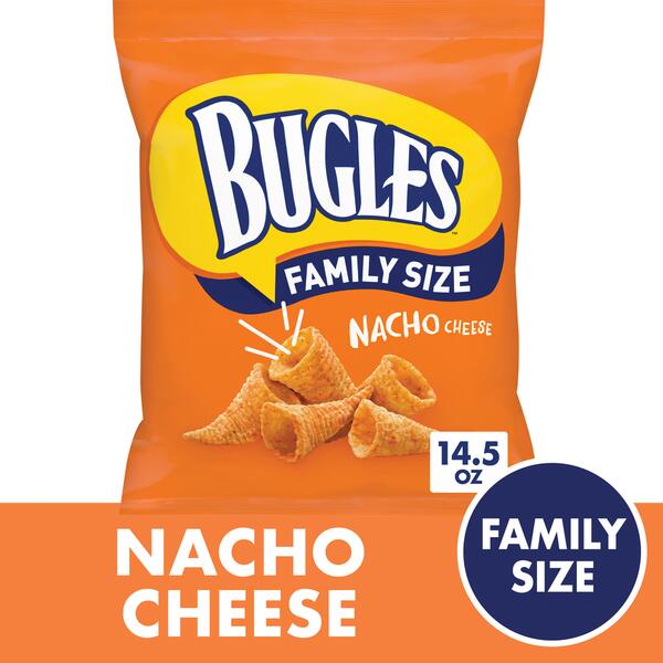 General Mills Family Size Nacho Cheese Bugles