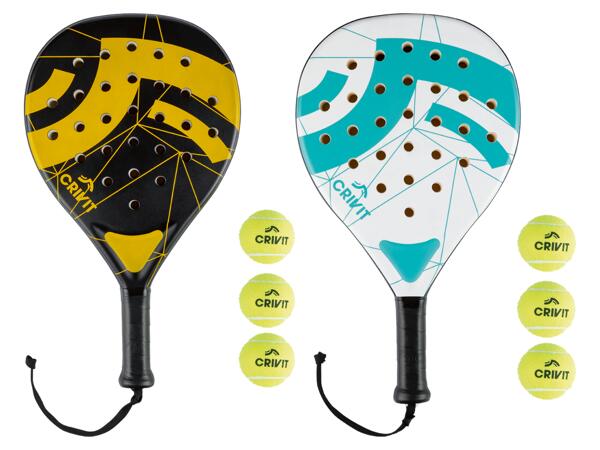 Padelracket, set