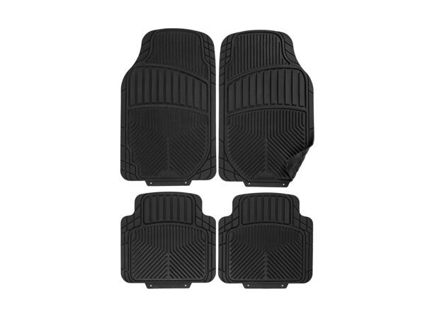 Set de tapis de voiture pour tous les temps, 4 pcs.