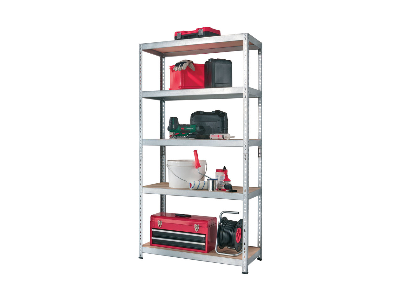 Powerfix Profi Metal Shelving Unit1