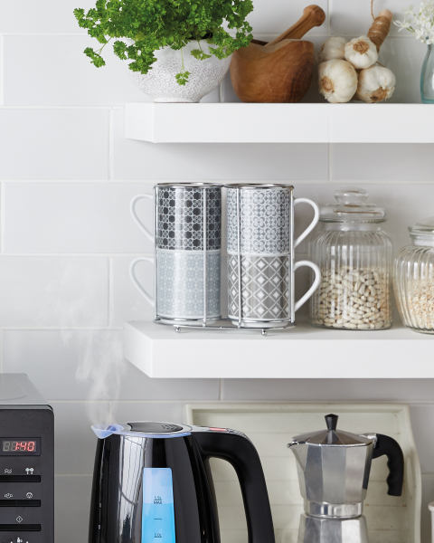 Chateau Mug Set with Holder