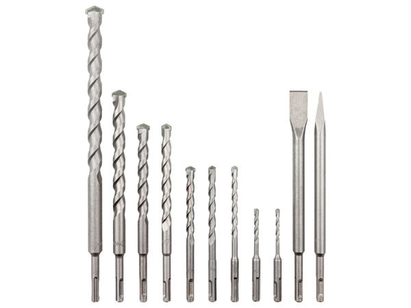 Hammer Drill Bit Set or Hammer Drill & Chisel Bit Set