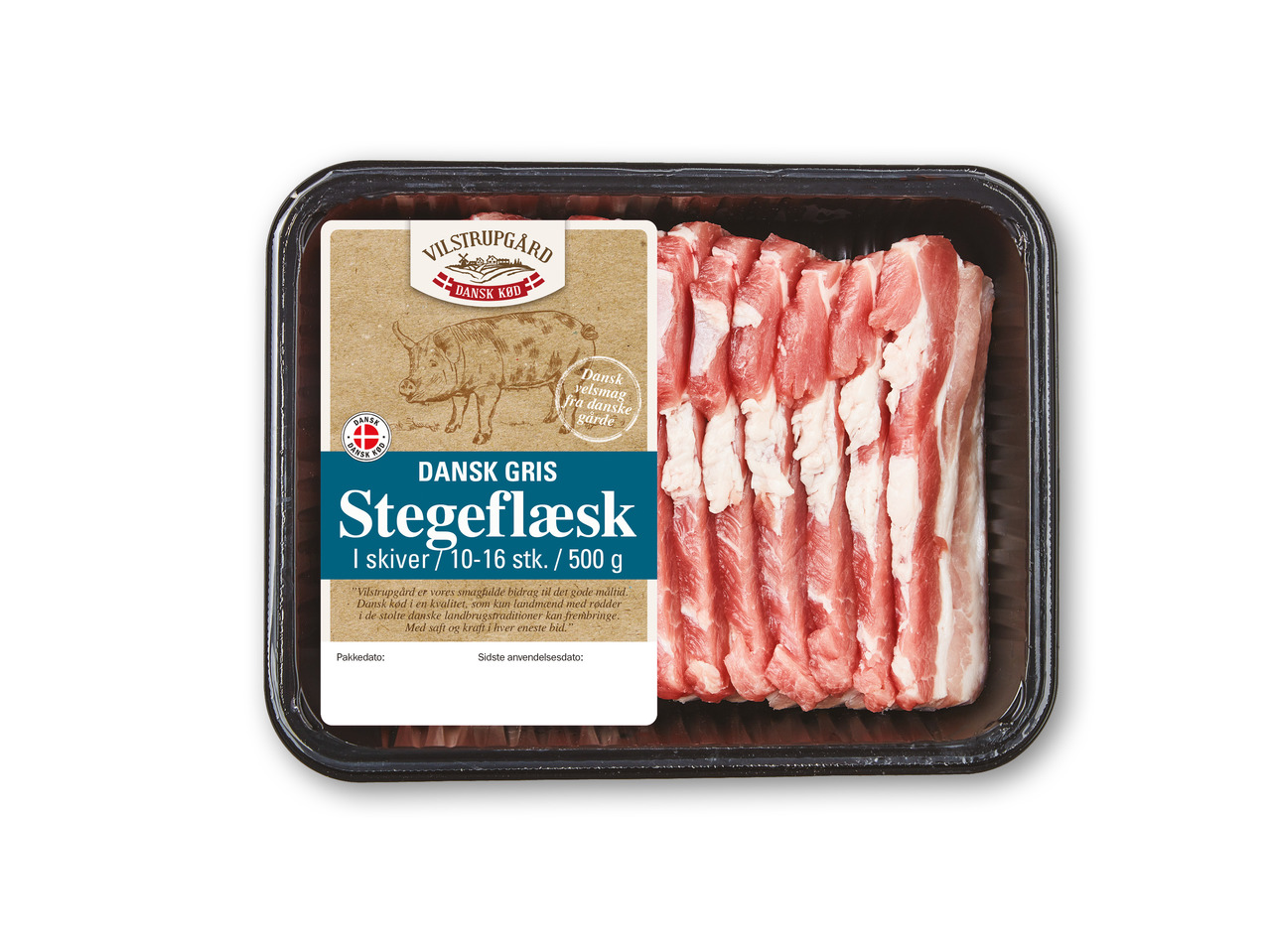 VILSTRUPGÅRD Stegeflæsk i skiver