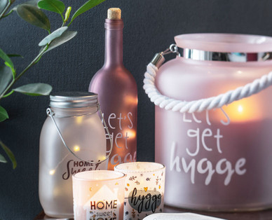LED-Glas-Dekoration