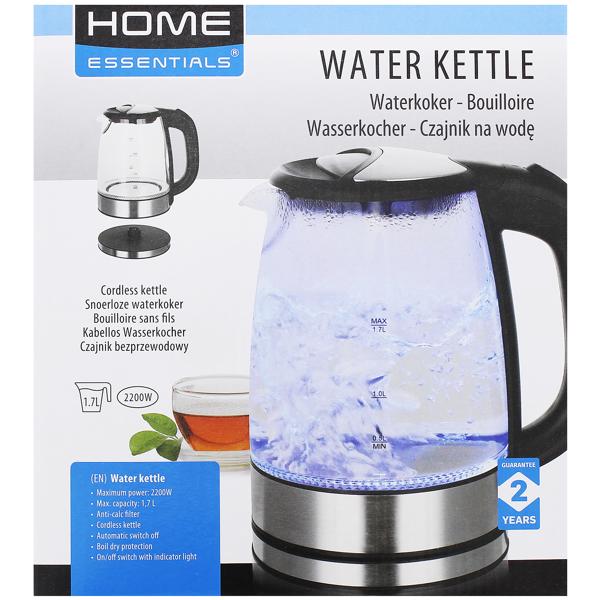 Bouilloire en verre Home Essentials
