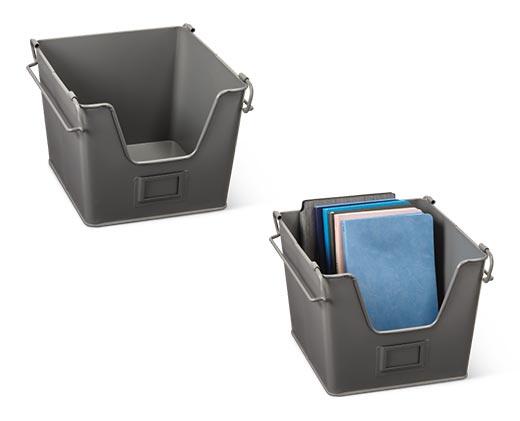 Huntington Home 
 Stackable Storage with Label