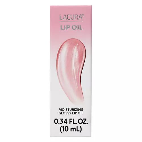 Moisturizing Glossy Lip Oil - Pink, 0.34 fl oz