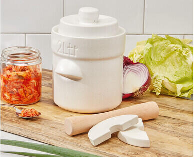 Fermentation Crock Jar 2L Kit