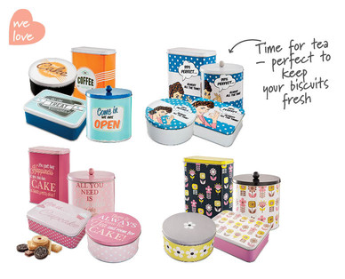 Vintage Food Tins