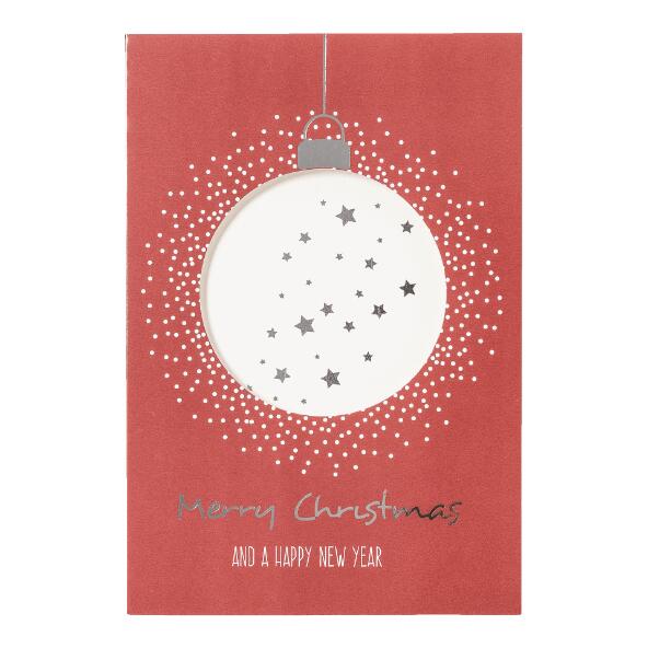 HOME CREATION(R) 				Carte de Noël (6 pcs) ou bon cadeau (2 pcs)