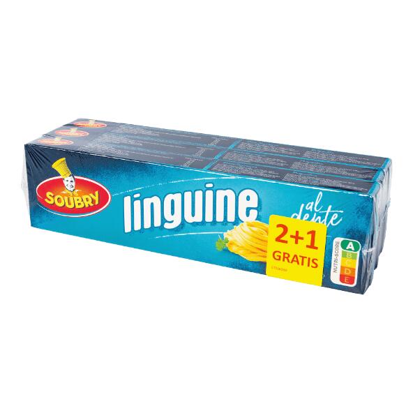 SOUBRY(R) 				Linguine, pack de 3