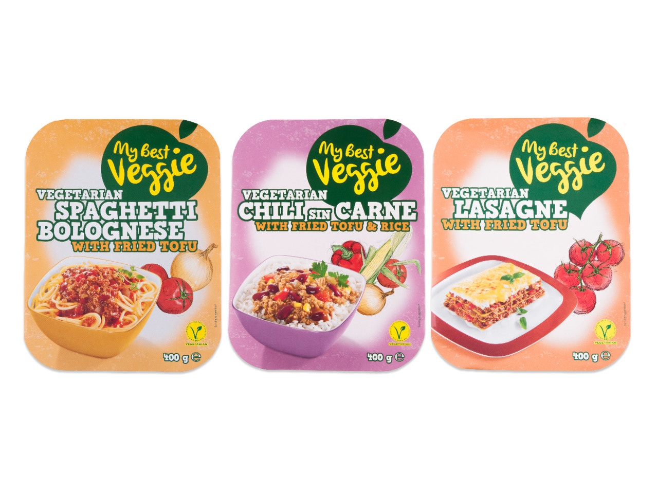 VEGETARISKA FÄRDIGRÄTTER