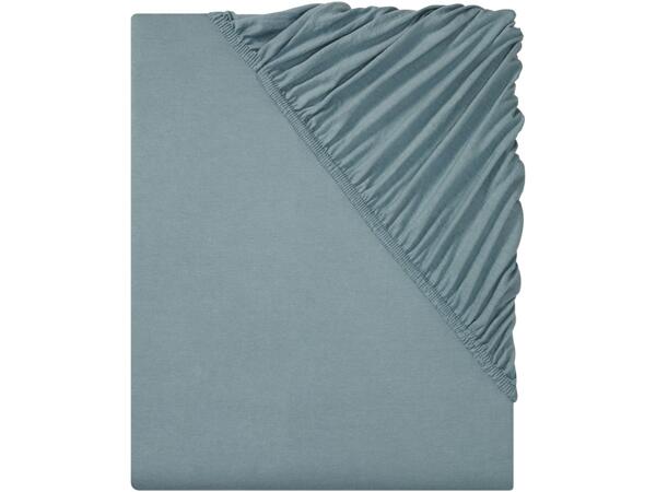 Jersey fitted sheet