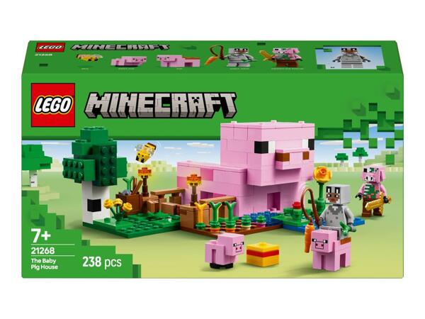 Lego(R) The Baby Pig House Minecraft Set - 238 Pieces