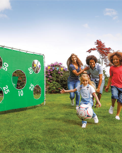 Football Goal With Targets