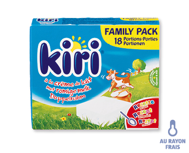 Fromage à tartiner double KIRI(R)