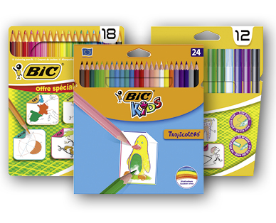 BIC(R) Malsortiment Kinder