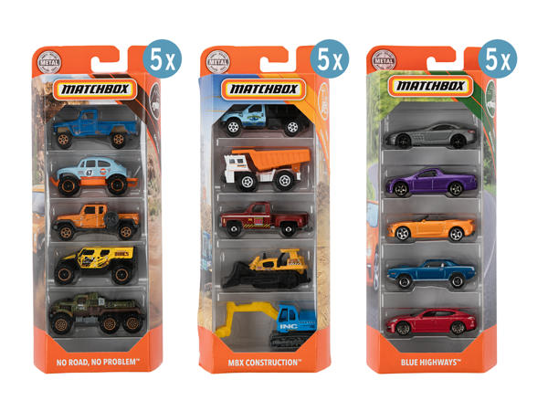 MATCHBOX(R) Legetøjsbil 5-pak