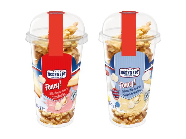 Popcorn med choklad
