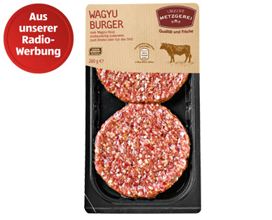 MEINE METZGEREI Wagyu-Burger**