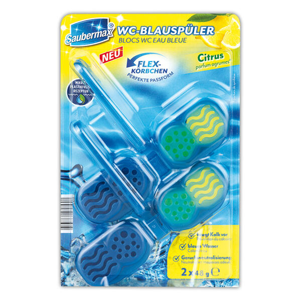 WC-Blauspüler / Türkisspüler