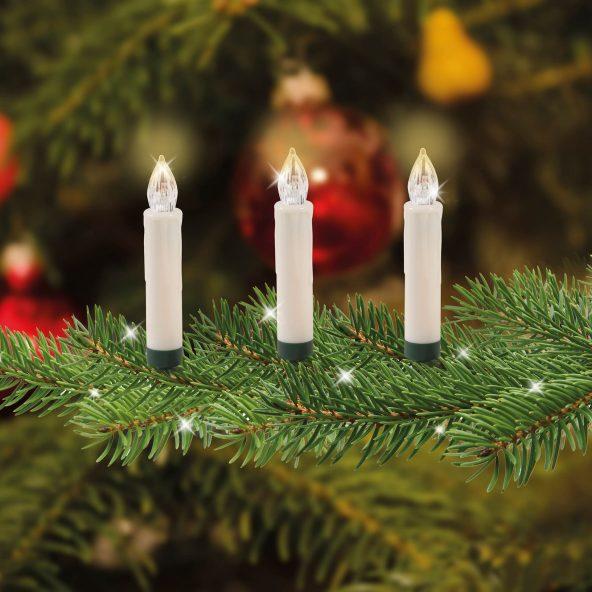 LED-juletræslys uden ledning
