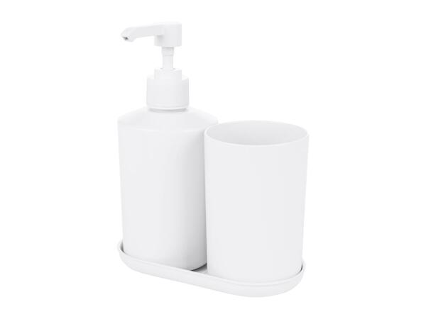Livarno Home Bathroom Accessories Set - White