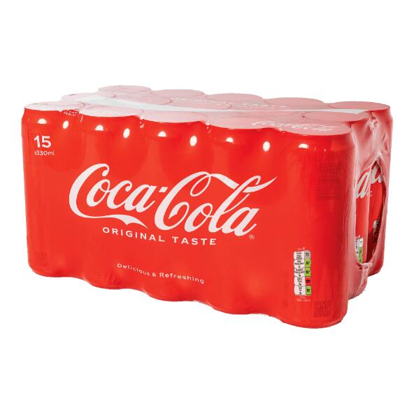 COCA-COLA(R) 				Coca-Cola regular, 15 St.