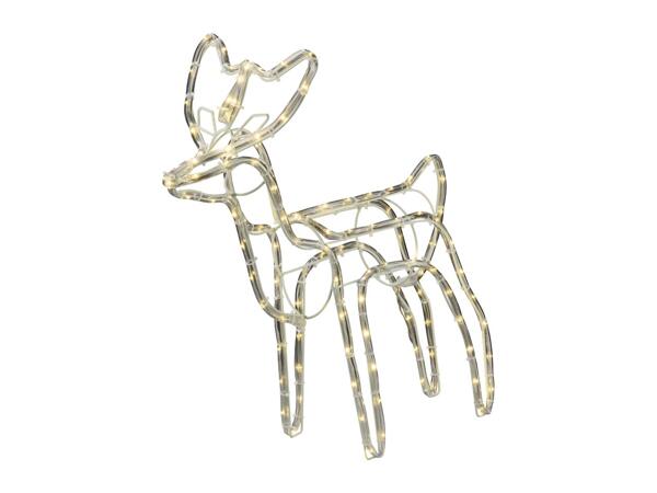 Livarno Home 3D Reindeer Rope Light Figure