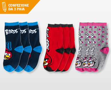 Calzini per bambini ANGRY BIRDS